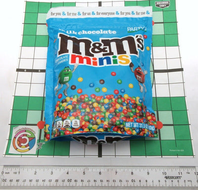 M&M's ~  MiNi'S ~ m and m ~ Chocolate Candies ~ 31.5oz Party Size Bag