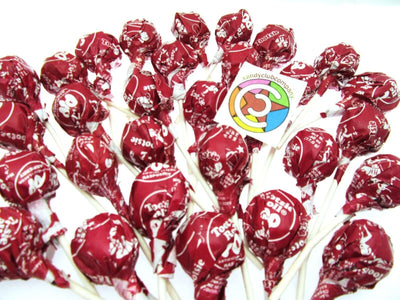 Tootsie Roll Raspberry Pops One Pound 16oz Suckers Chocolate Chews Candy Candies