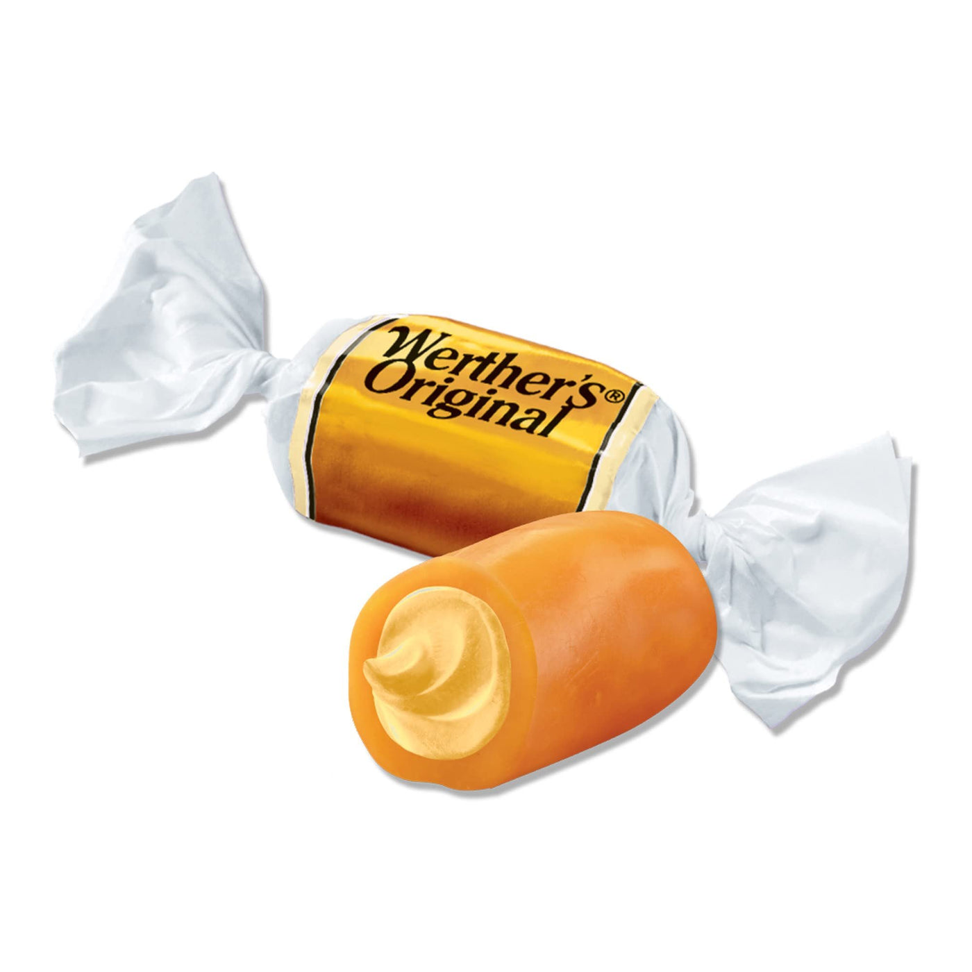 Werther's Vanilla Creme Soft Caramels 8oz Werthers Chewy Candy ~ Half Pound