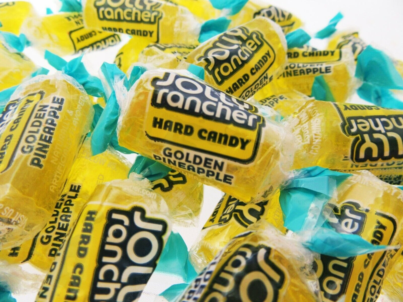 Jolly Rancher GOLDEN PINEAPPLE - 8oz Hard candy candies Half Pound Sweets ~ NEW