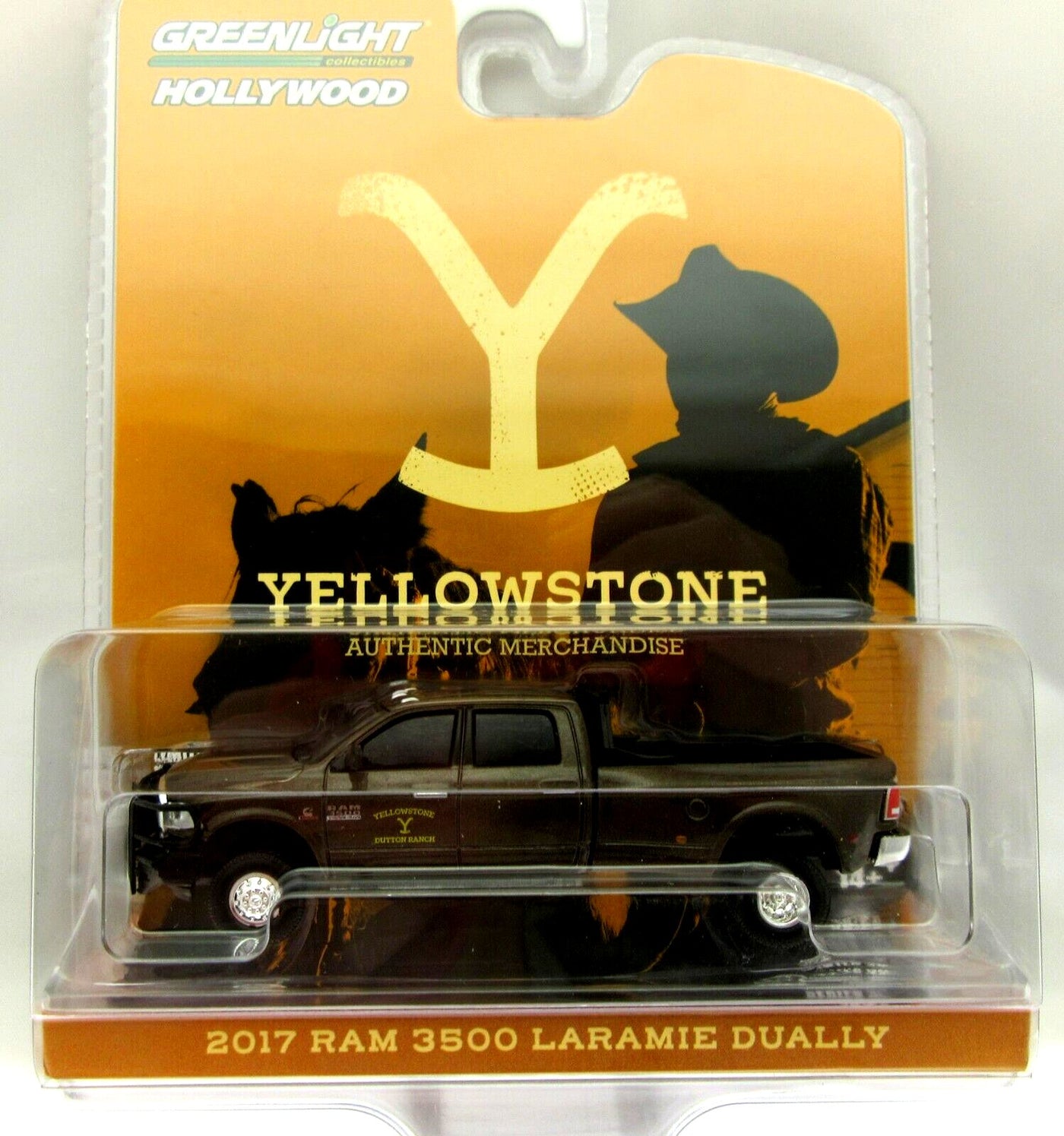 Hollywood Yellowstone 2017 Ram 3500 Laramie Dually Die Cast