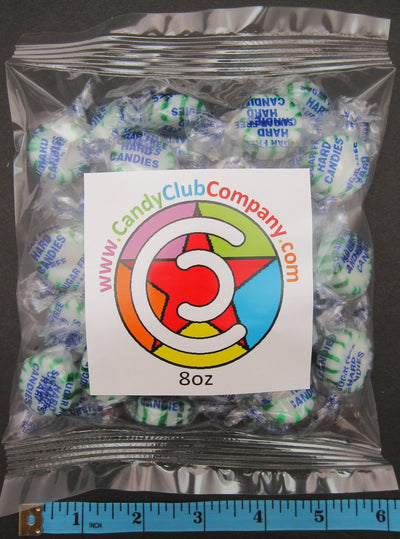 Coastal Bay Fat / SUGAR FREE 8oz Starlight Spearmint Hard Candy Candies