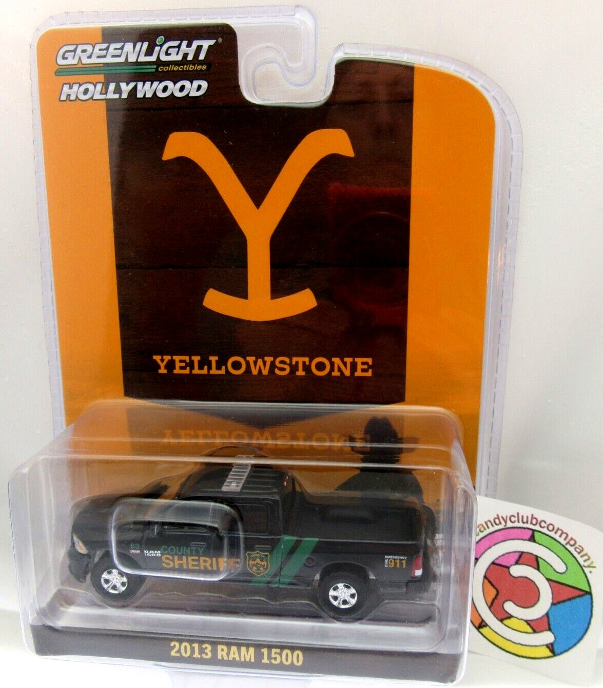 Greenlight Collectables Yellowstone Sheriff 2013 Ram 1500 Die Cast