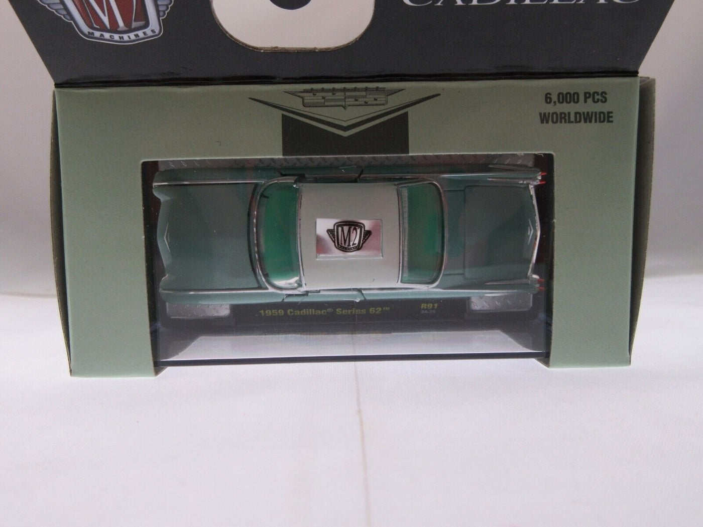 1959 Cadillac Series 62 ~ Hampton Green ~ M2 Details ~ 1:60 scale ~ Die Cast