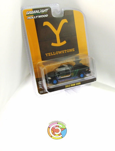 Greenlight (Rare Blue Paint) Yellowstone Sheriff 2013 Ram 1500 Die Cast