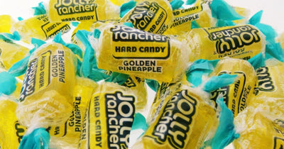 Jolly Rancher GOLDEN PINEAPPLE - 8oz Hard candy candies Half Pound Sweets ~ NEW