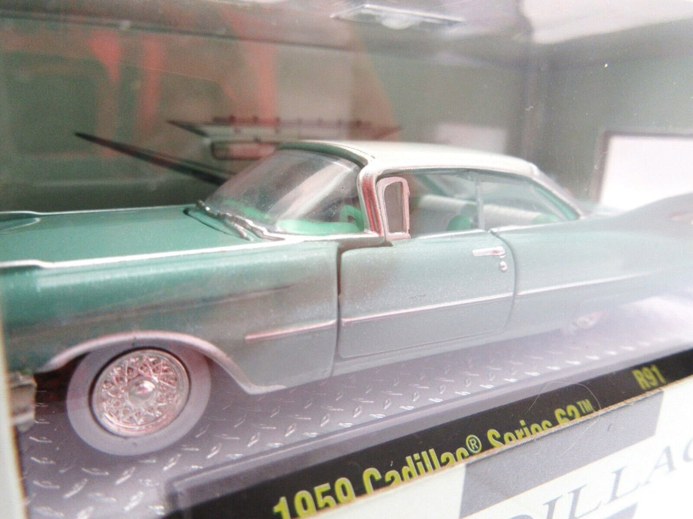 1959 Cadillac Series 62 ~ Hampton Green ~ M2 Details ~ 1:60 scale ~ Die Cast