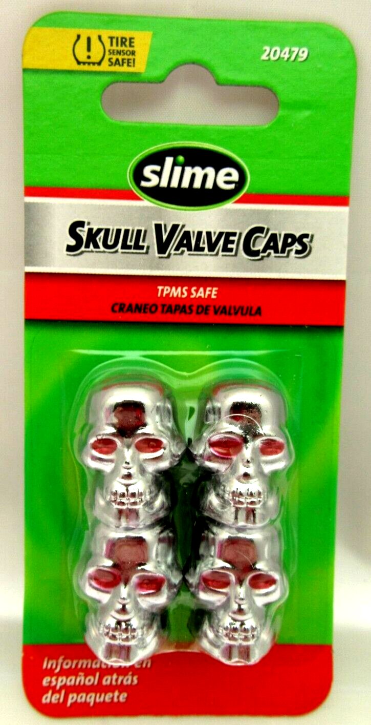 Skull Tire Valve Caps