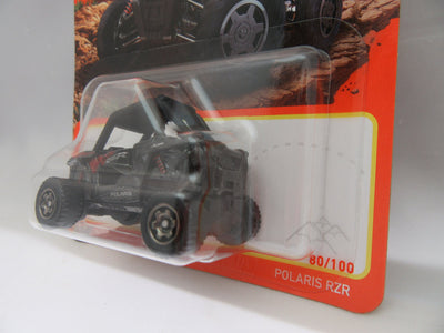 Polaris ~ RZR ~ Black ~ 1:64 Scale ~ Matchbox