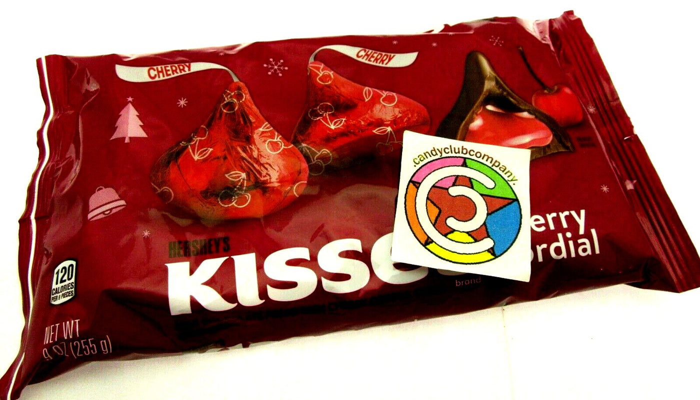 Hershey's Kisses Milk Chocolate Filled with Cherry Cordial Creme - 9 oz