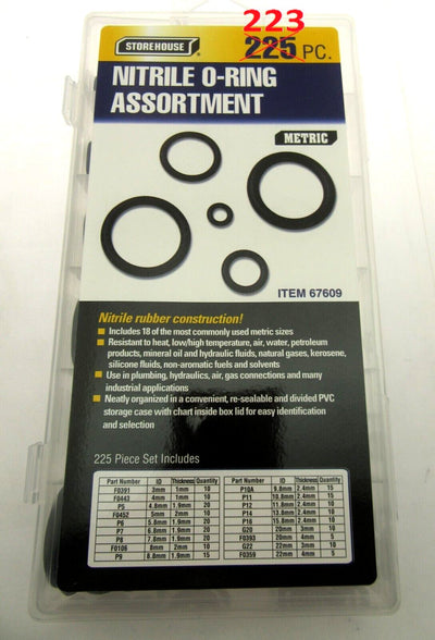 Nitrile O-Ring Assortment