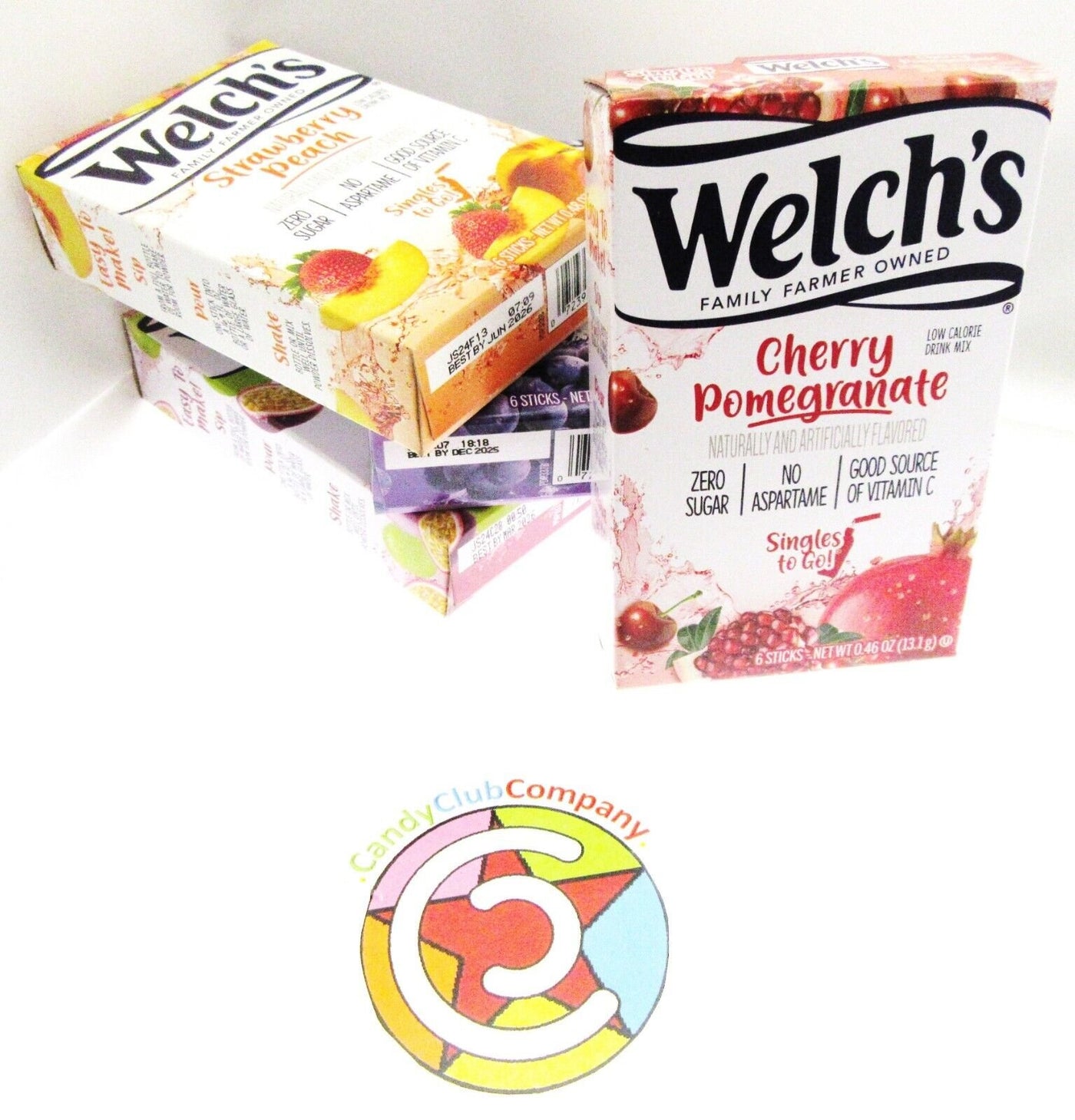 Welch's Variety ~ Packets ~ Zero Sugar ~ 4 Flavor Drink Mixes