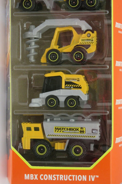 Matchbox MBX Construction 4  Excavation Die Cast  5 Vehicles