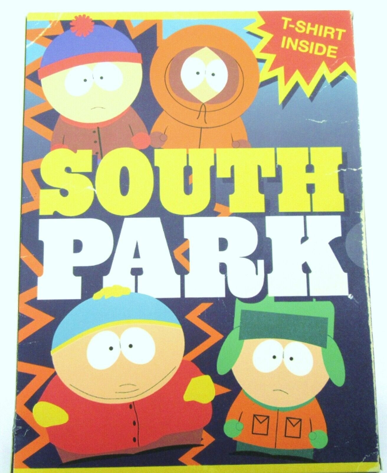 South Park ~  Extra Large T-Shirt  ~ Size XL ~ Bus Stop ~ Black Mineral Wash