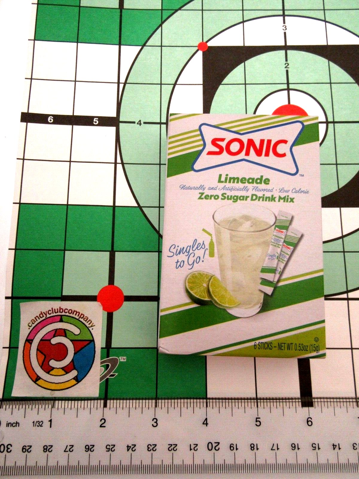 Sonic Limeade ~ Packets ~ Zero Sugar Free ~ Drink Mix ~ Lot of 3