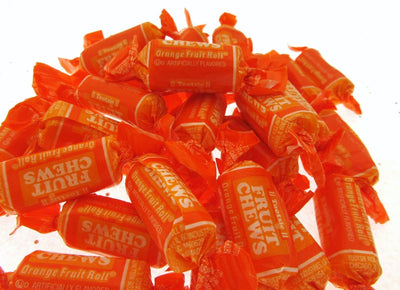 Tootsie Roll Orange Half Pound 8oz Fruit Chews Candy