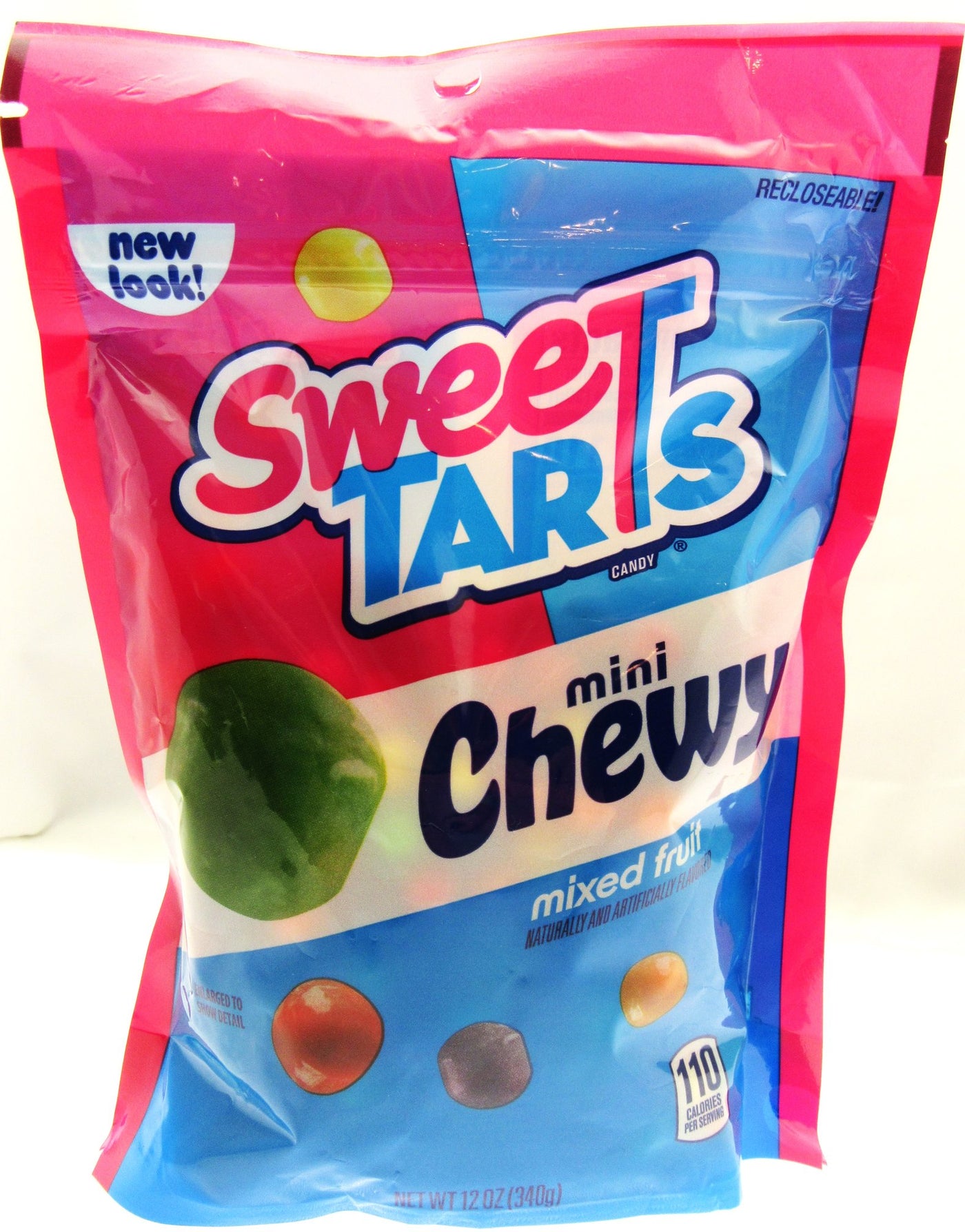 Sweetart Mini Chewy ~ American Candy ~ 12oz bag ~ Sweet Tarts Resealable Bag