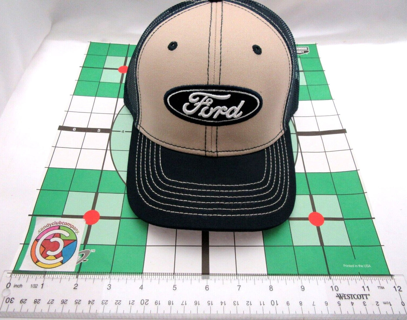 Ford Cap ~ Headwear Vented Hat ~ One Size