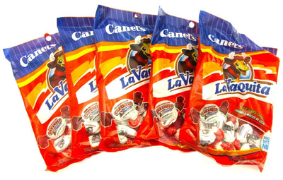 Canel's LaVaQuita Milk Hard Candy ~ Caramelo ~ 5oz (142g) Bag ~ Lot of 5