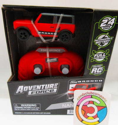 Nano Racer RC Car ~ Bronco ~ Red ~ Adventure Force ~ Radio Control Fun