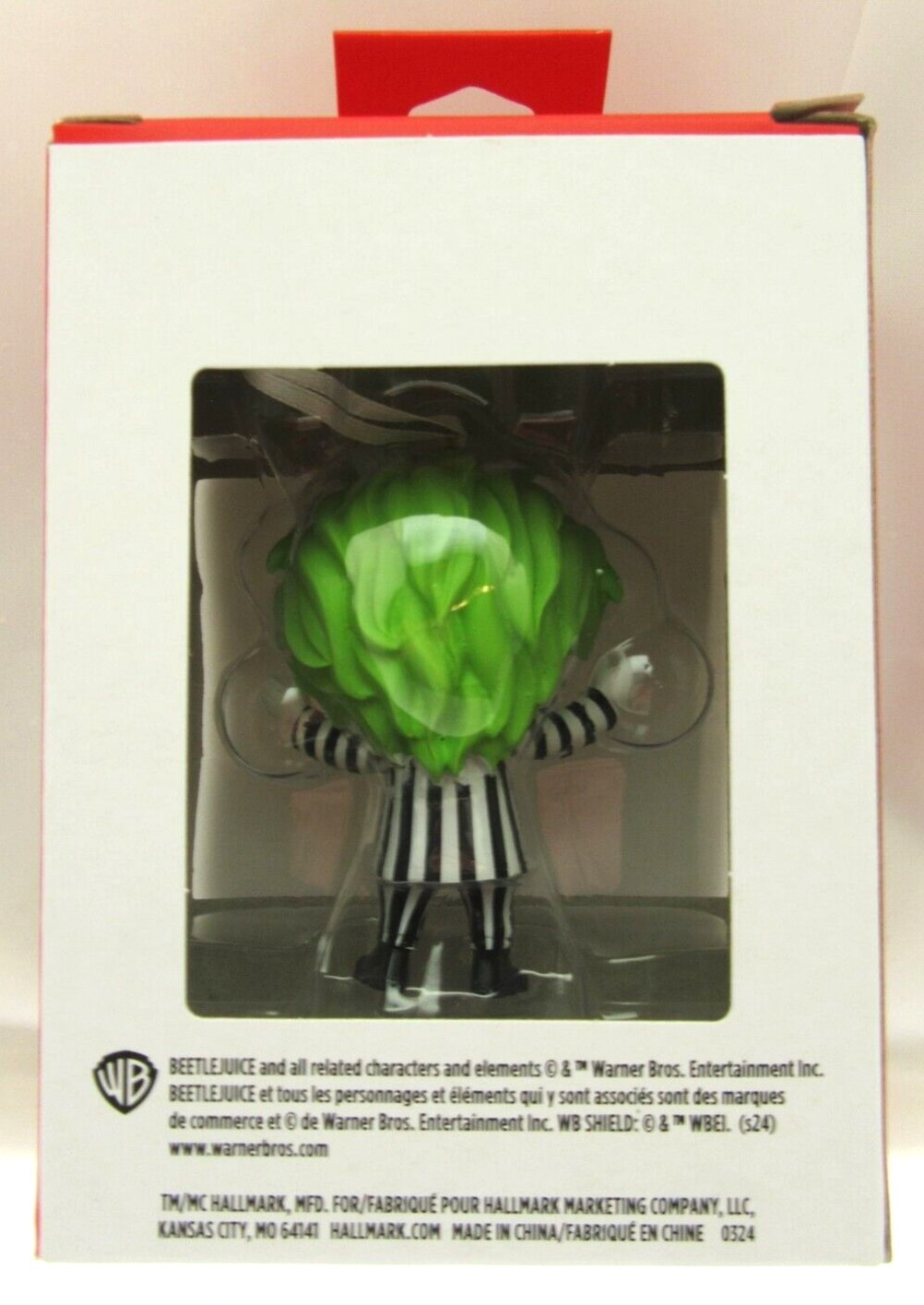 Beetlejuice Christmas Tree Ornament ~ Hallmark -B