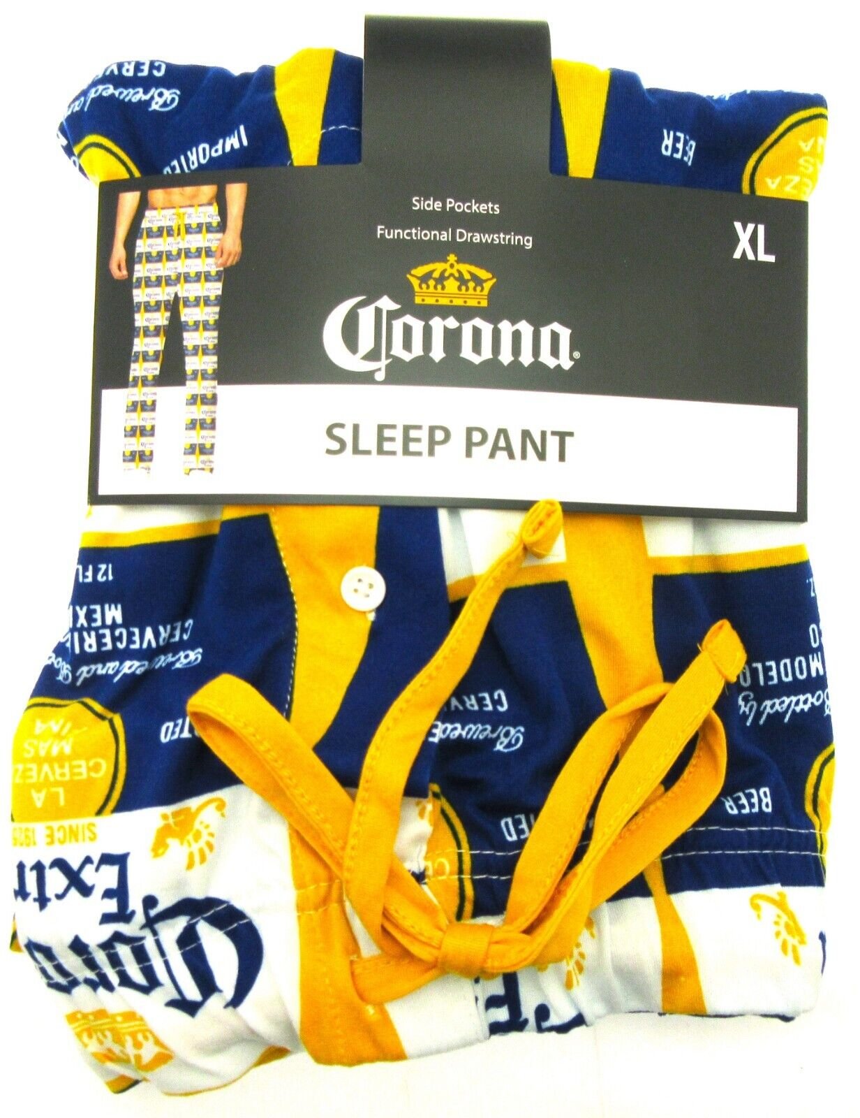 Corona Extra ~ Men's Sleep Pants  ~ Size XL ~ 40-42