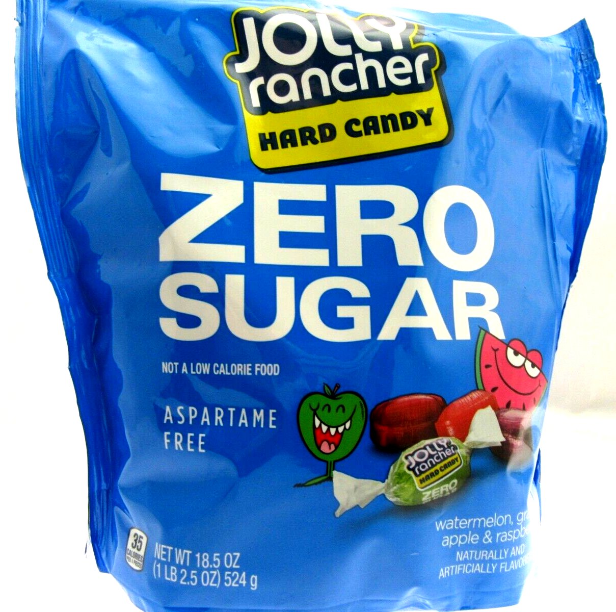 Jolly Rancher ~ ZERO SUGAR FREE  ~ Hard Candy ~ 18.5 oz Bag ~ Bulk