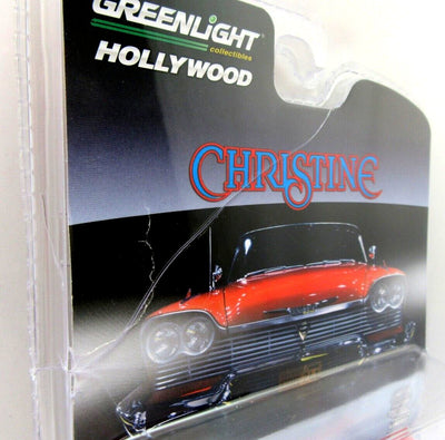 Christine 1958 Plymouth Fury Evil Version Die Cast (Damage Packaging, see pics)