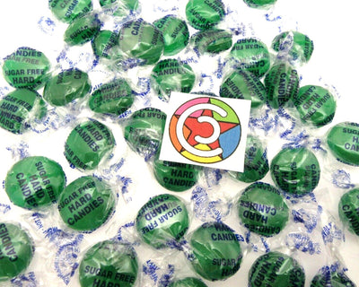 Coastal Bay Fat / SUGAR FREE 8oz Lime Fruit Flavor Hard Candy Candies