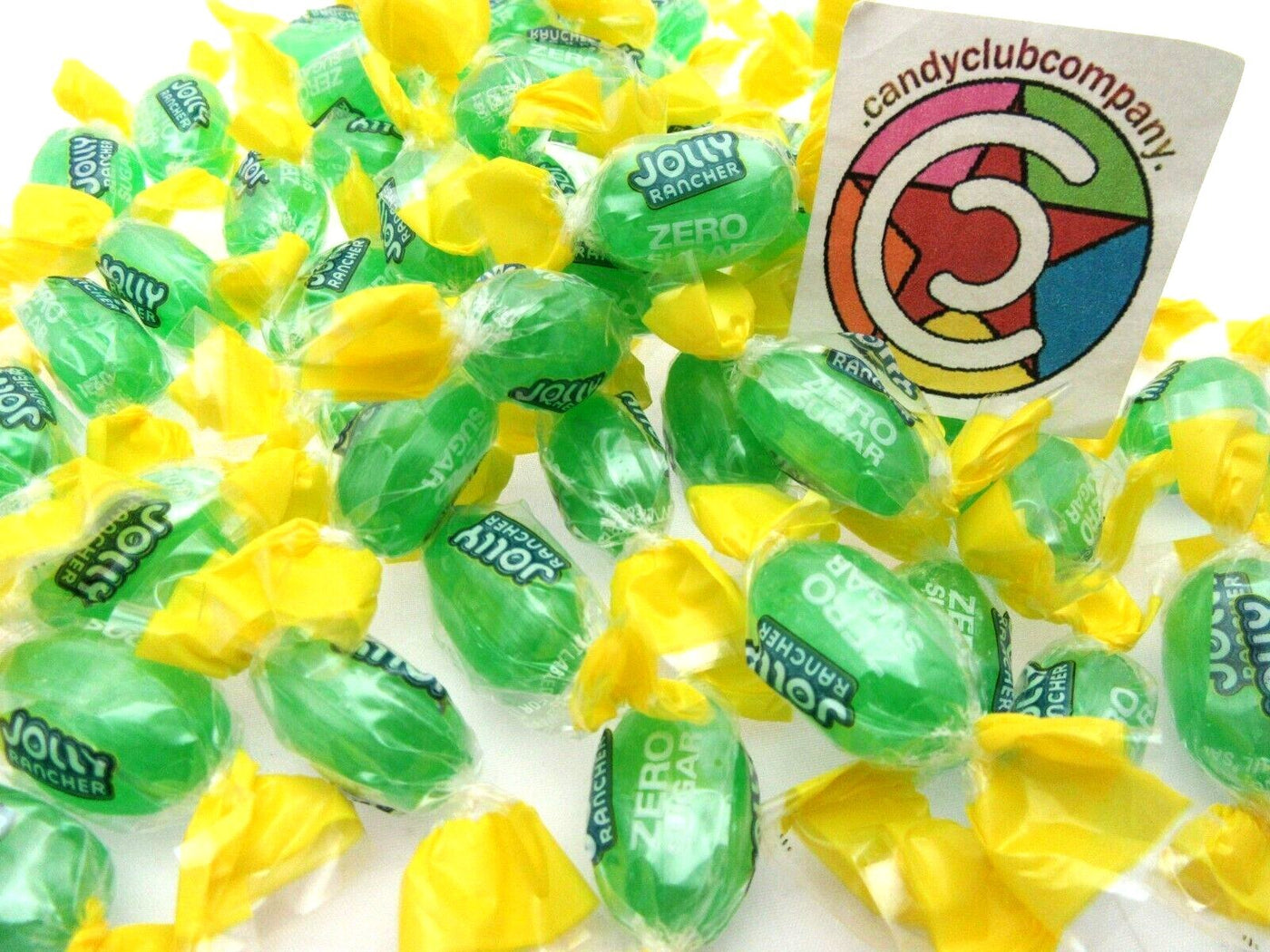 Jolly Rancher ZERO SUGAR FREE Lime ~ 8oz Candy Candies Half Pound ~ NEW Flavor