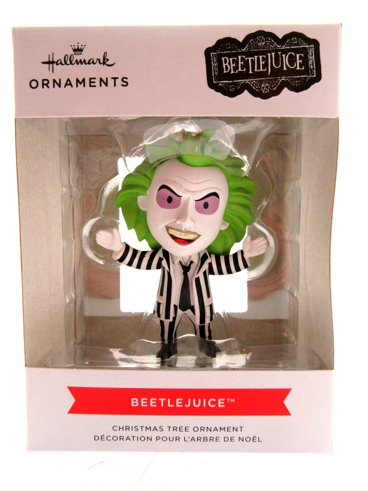 Beetlejuice Christmas Tree Ornament ~ Hallmark -B