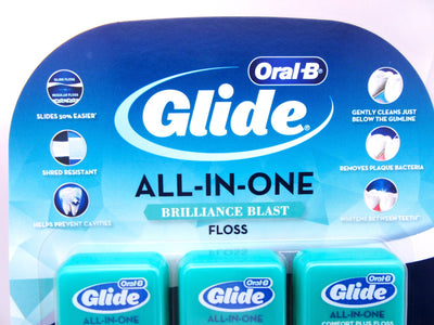 Oral-B Glide Pro-Health Comfort Plus Floss remove plaque from teeth gums BFR