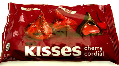 Hershey's Kisses Milk Chocolate Filled with Cherry Cordial Creme - 9 oz