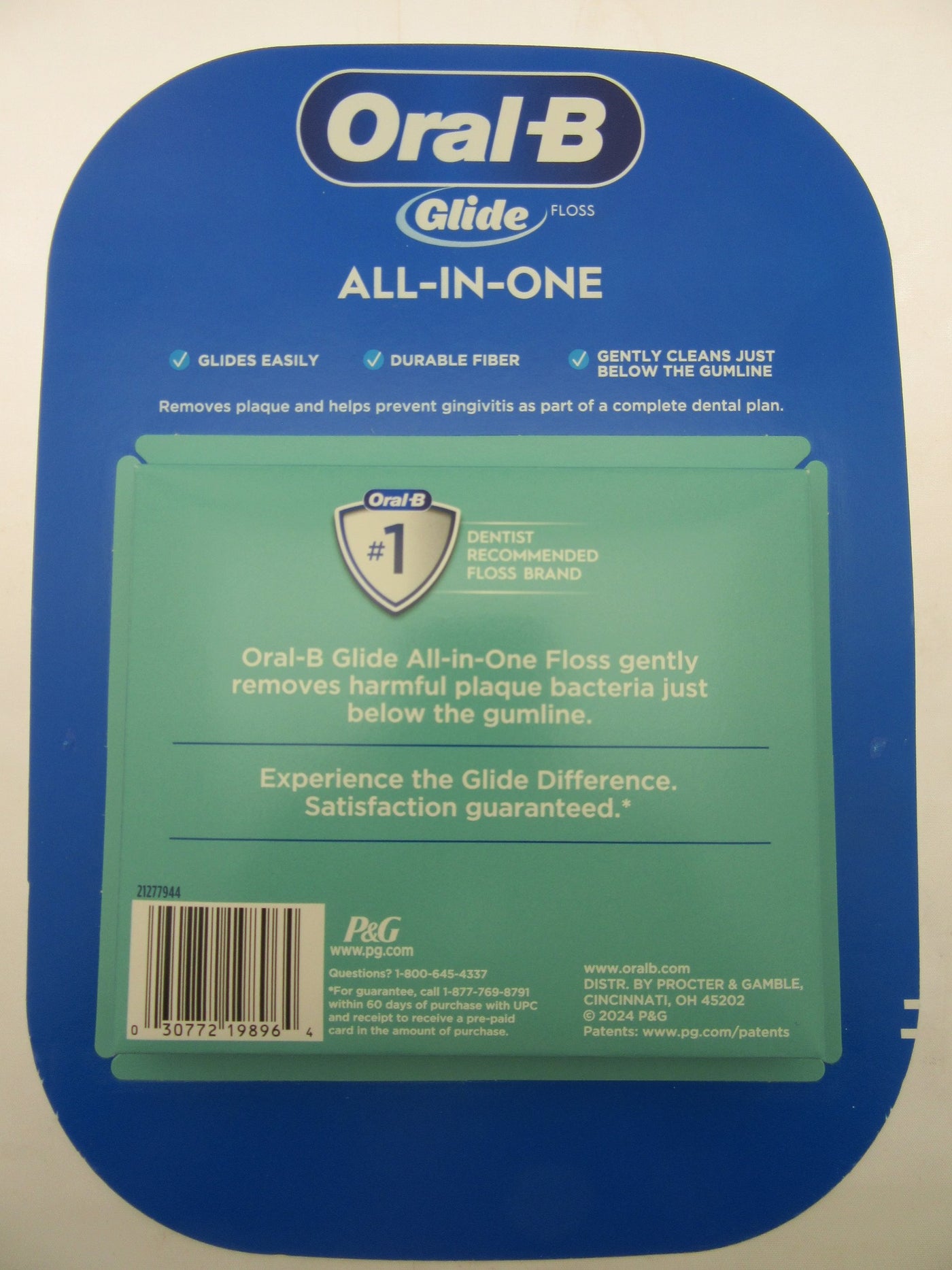 Oral-B Glide Pro-Health Comfort Plus Floss remove plaque from teeth gums BFR