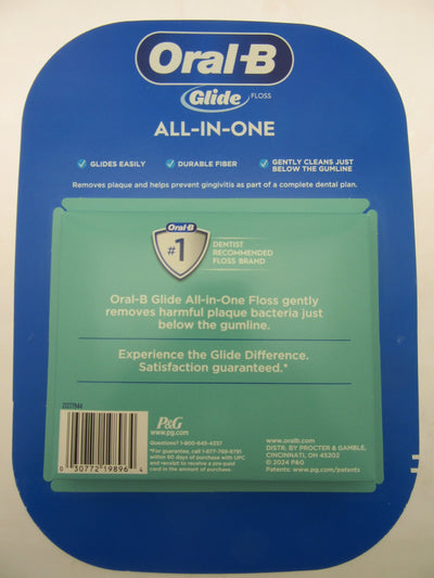 Oral-B Glide Pro-Health Comfort Plus Floss remove plaque from teeth gums BFR