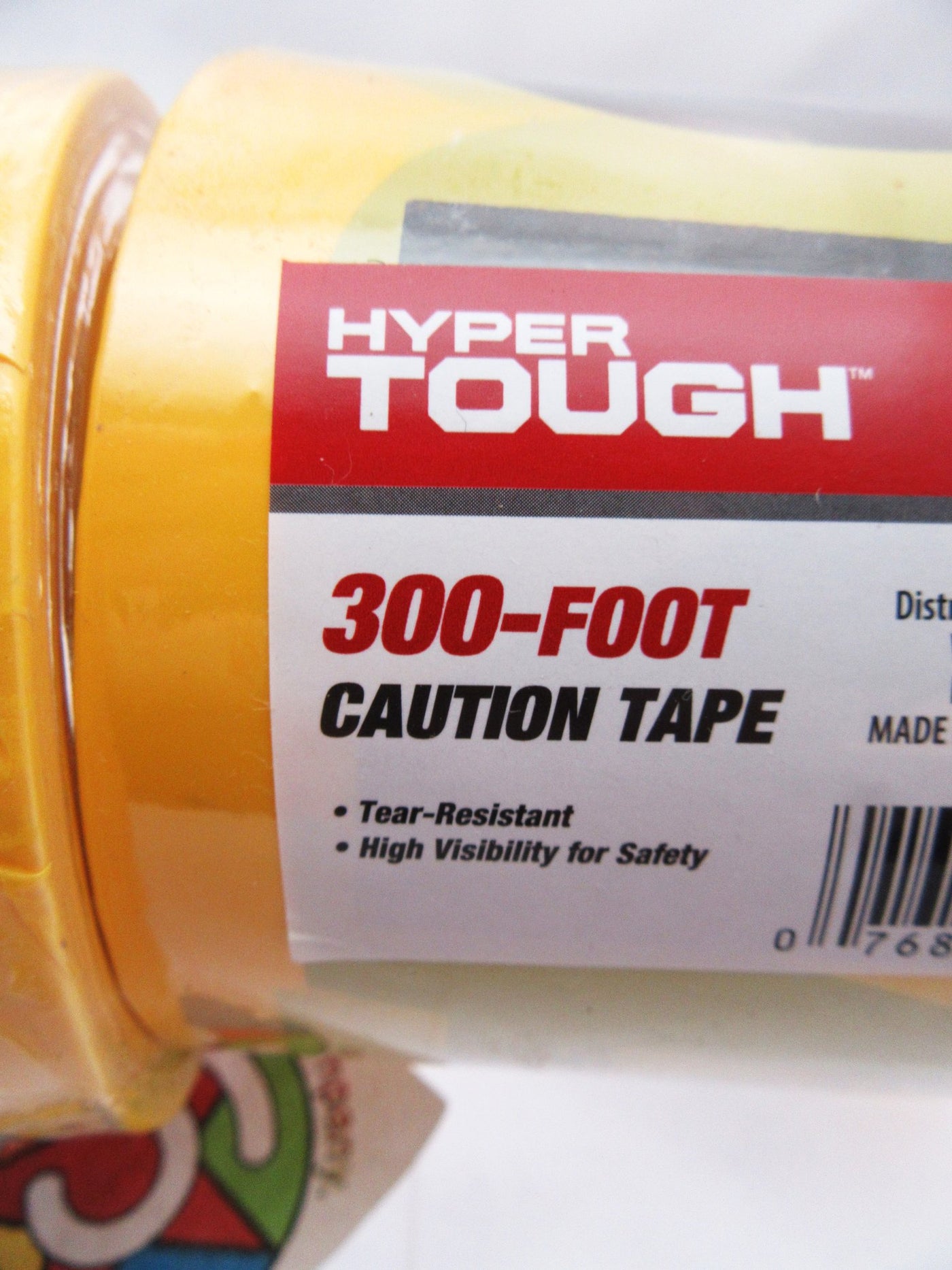 CAUTION Tape ~ 600 Feet ~ 3" wide ~ Tear Resistant