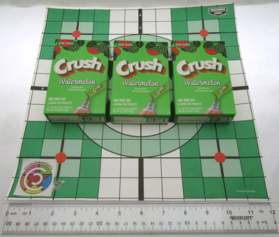 Watermelon Crush ~ Packets ~ Sugar Free ~ Drink Mix ~ Lot of 3