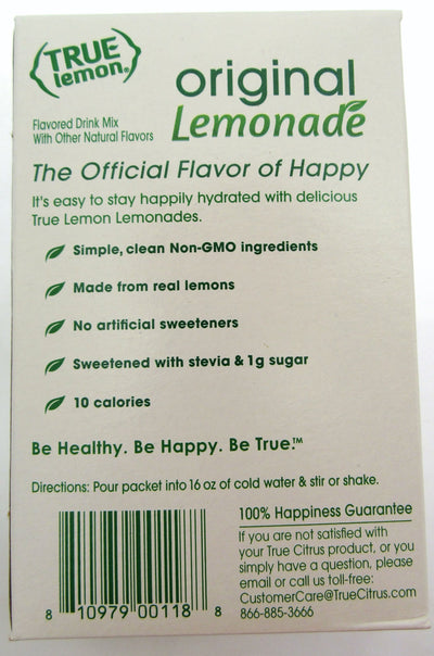 True Lemon ~ 10 pk ~ Original Lemonade ~  New Improved Taste ~ Lot of 3