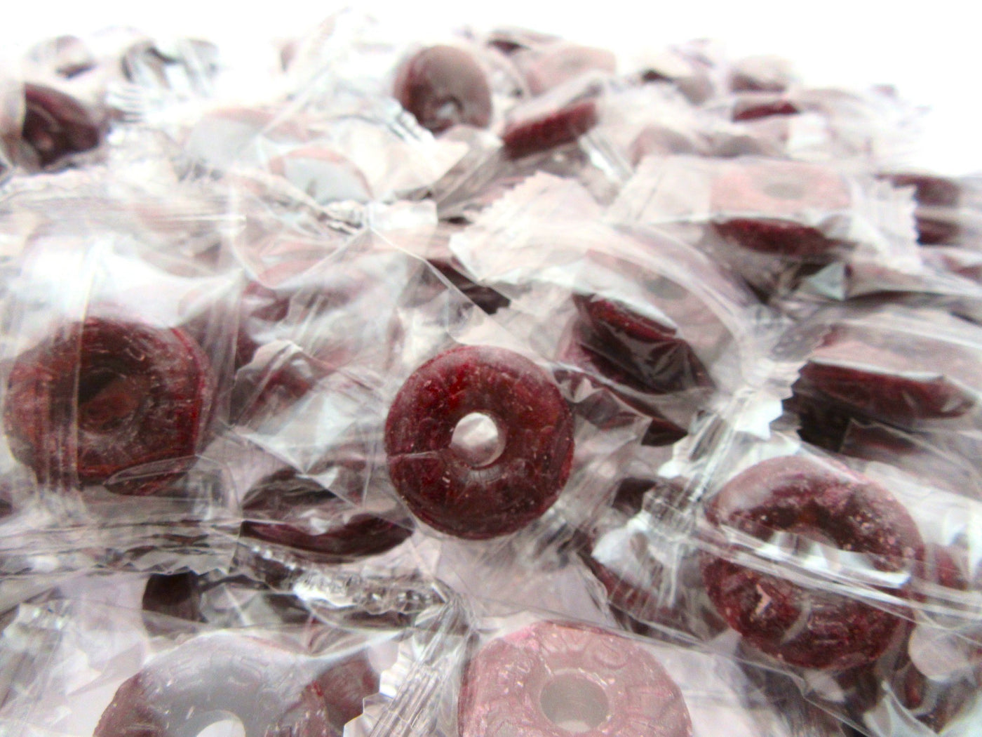 Lifesavers Raspberry 16oz Hard Candy Individually wrapped candies 1lb One Pound