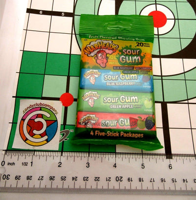 Warheads ~ Sour Gum ~ Extreme SOUR chewing gum candy ~ Lot of 2