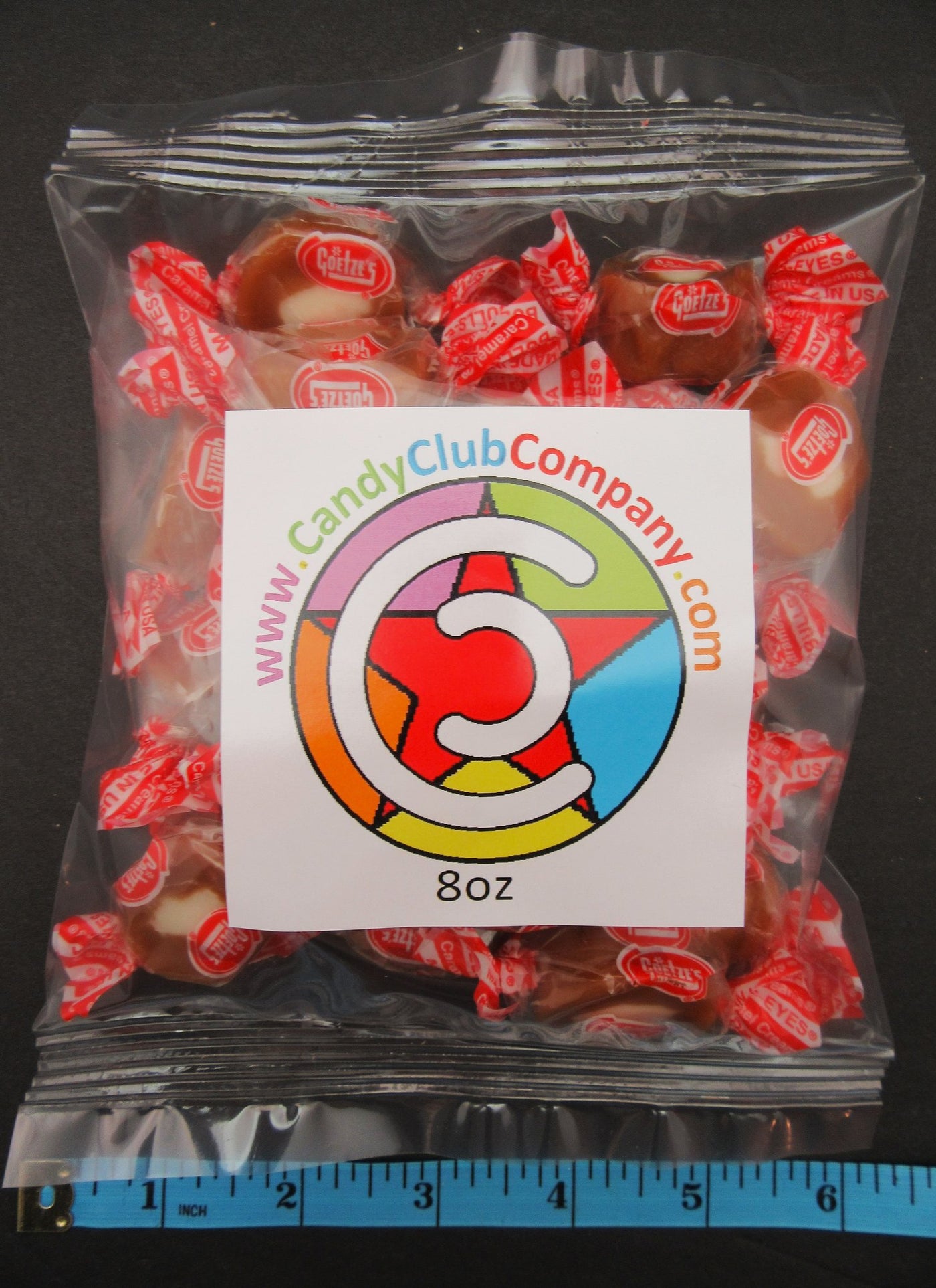 Caramel Creams 8oz Half Pound Soft Candy Candies Sweets Caramels Chews Free Shipping