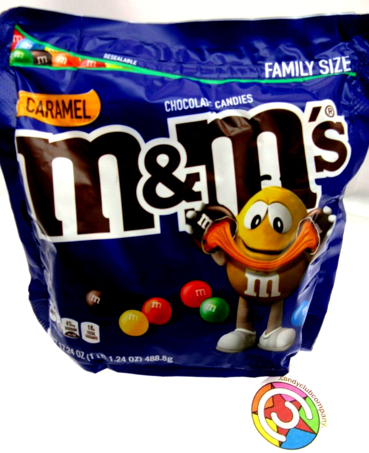 M&M's ~ Caramel ~ m and m ~ Candy ~ 17.24oz Party Size Bag