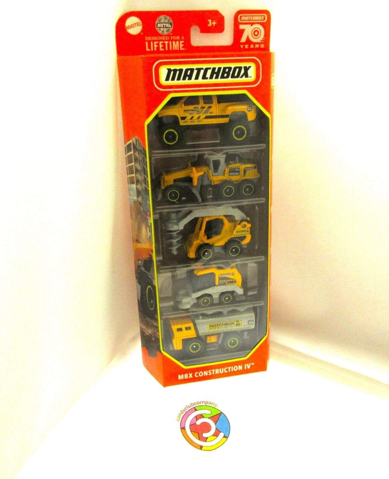 Matchbox MBX Construction 4  Excavation Die Cast  5 Vehicles