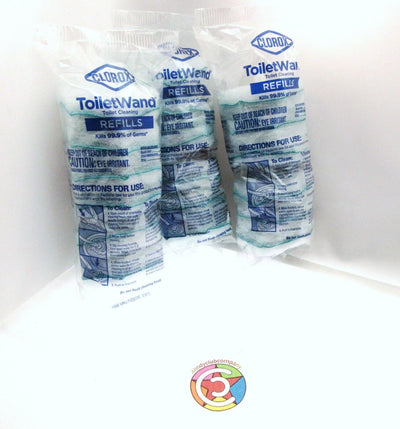 18 Clorox Toilet Disinfecting Refill Heads (3 - 6packs) ~ Rainforest Rush