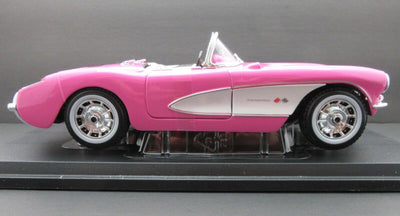 1957 Chevrolet Corvette ~ Pink~  1:18 Die Cast Car ~ Maisto