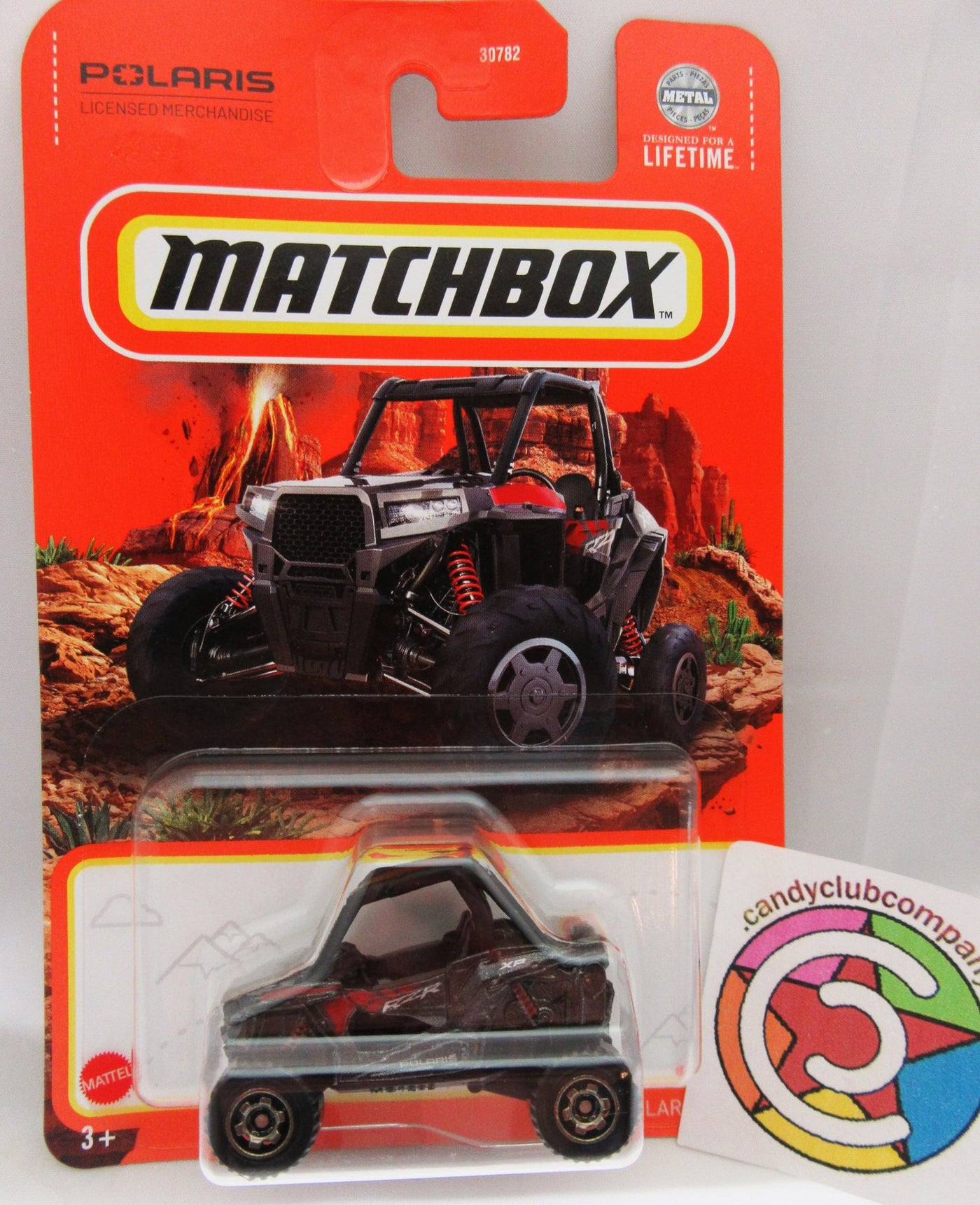 Polaris ~ RZR ~ Black ~ 1:64 Scale ~ Matchbox