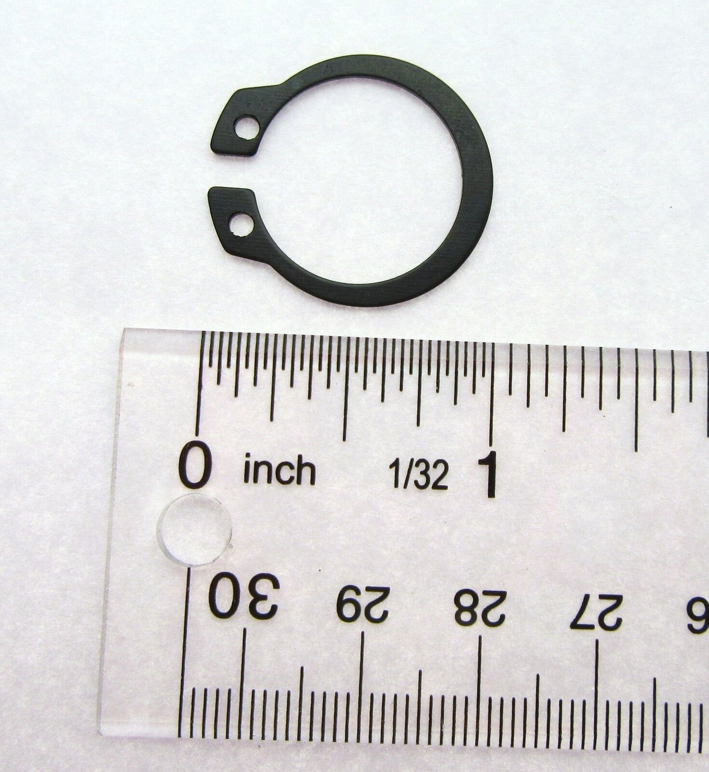 External Retaining Snap Ring ~ 13/16 inch~ Black Oxide ~ Spring Steel