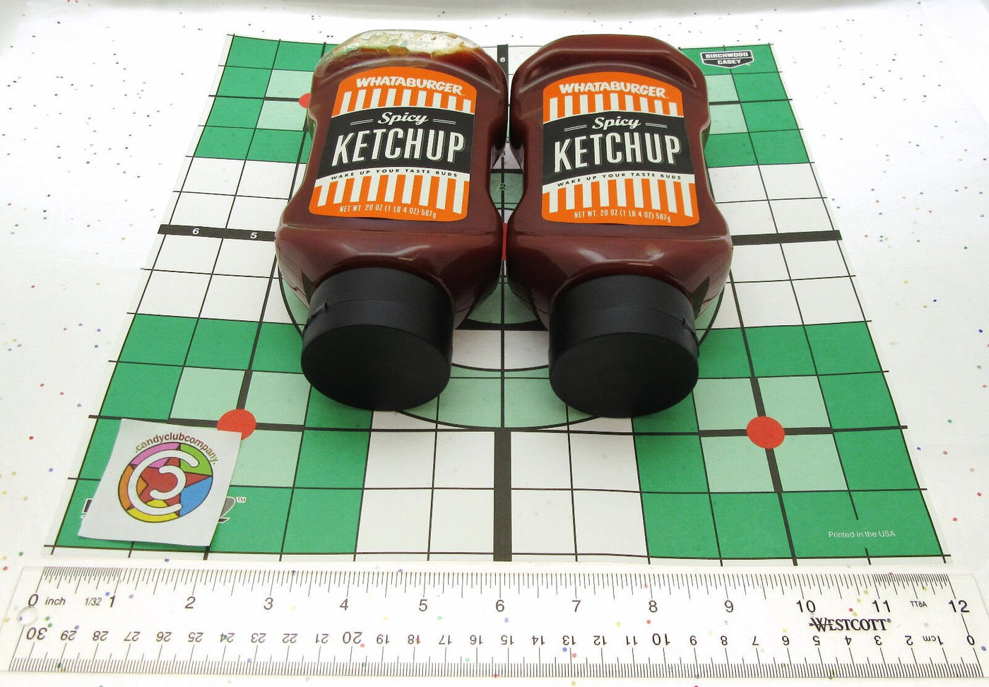 Whataburger Spicy Ketchup 20oz Bottle Lot of 2