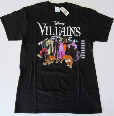 Villains T Shirt ~ Medium Black Size M T Shirt