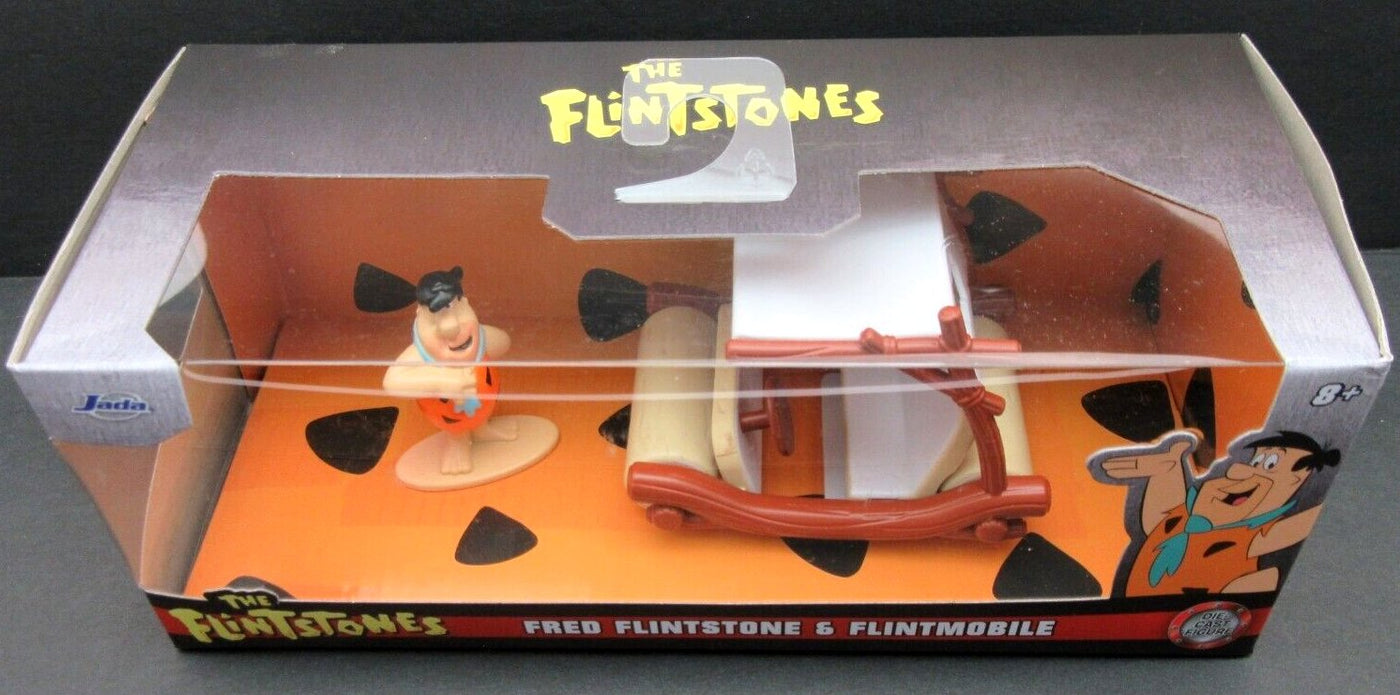 Fred Flinstone and Flintmobile Classic TV Series ~ 1:32 scale ~ Diecast Car